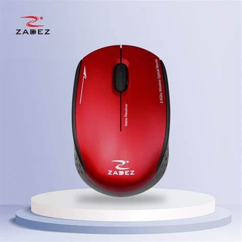 Chuột Không Dây Zadez M-331 - Màu Đỏ