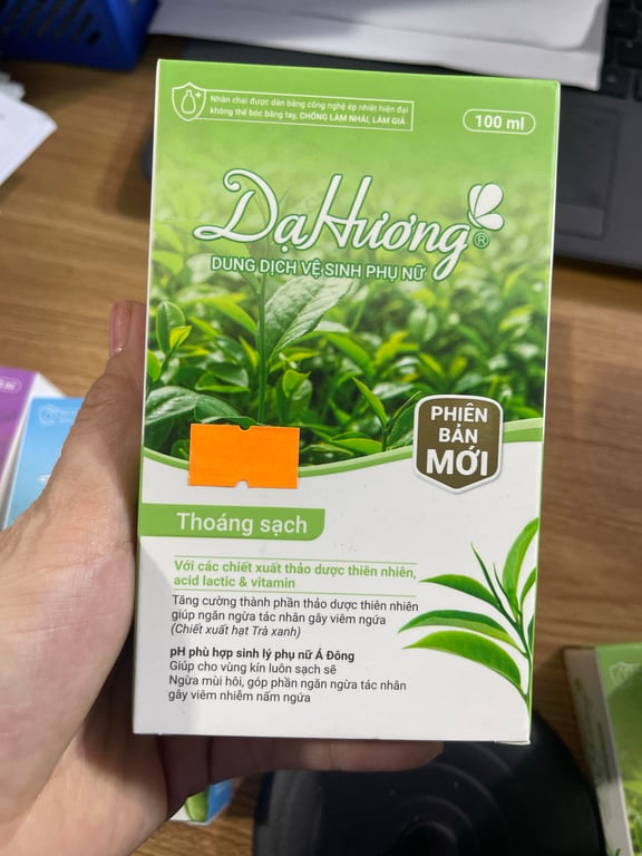Dạ hương Trà xanh mới c/100ml xanh lá