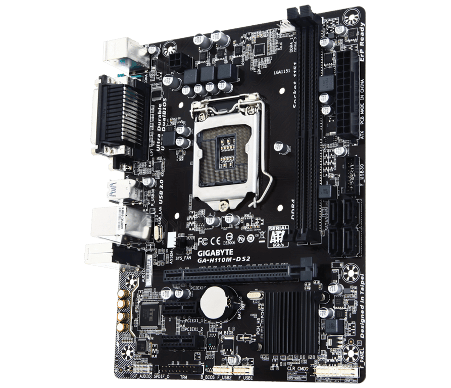 Mainboard GIGABYTE GA-H110M-DS2-DDR4