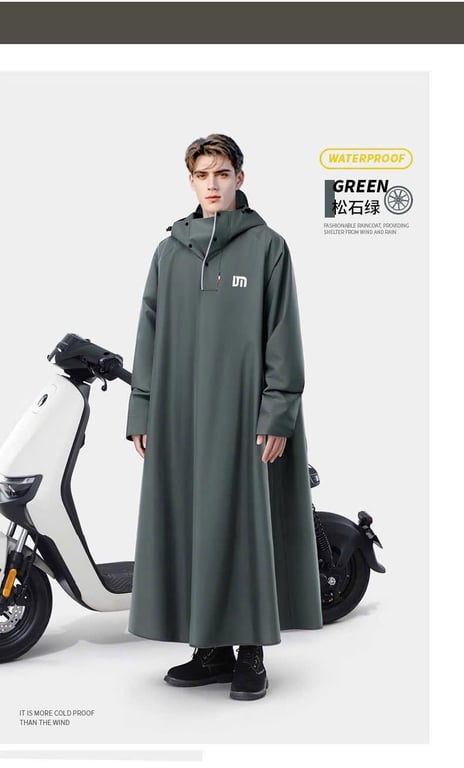 áo mưa vô cực: đi xe - đi bộ đường dài - du lịch ba lô