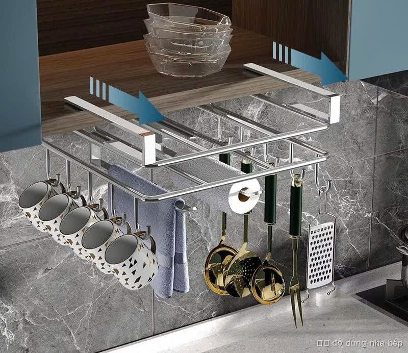 GIÁ TREO ĐỒ 2 THANH VÀ GIÁ TREO ĐỒ KÈM THỚT