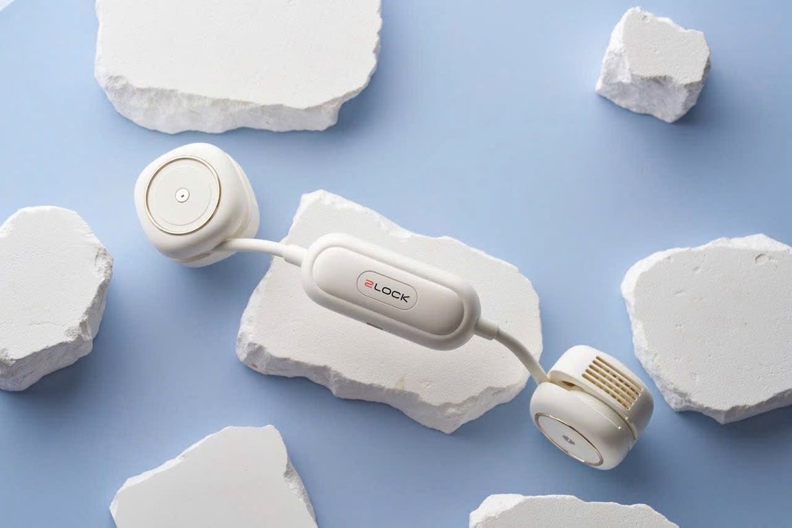 Quạt đeo cổ tích điện xịn xò đến từ Hàn Quốc - 𝐑𝐎𝐋𝐋 𝐔𝐏 𝐍𝐄𝐂𝐊 𝐁𝐀𝐍𝐃 𝐅𝐀𝐍