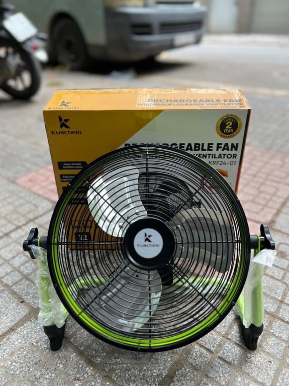 🌬 🌬 🌬 QUẠT SẠC KUSCHELN KRF24-01