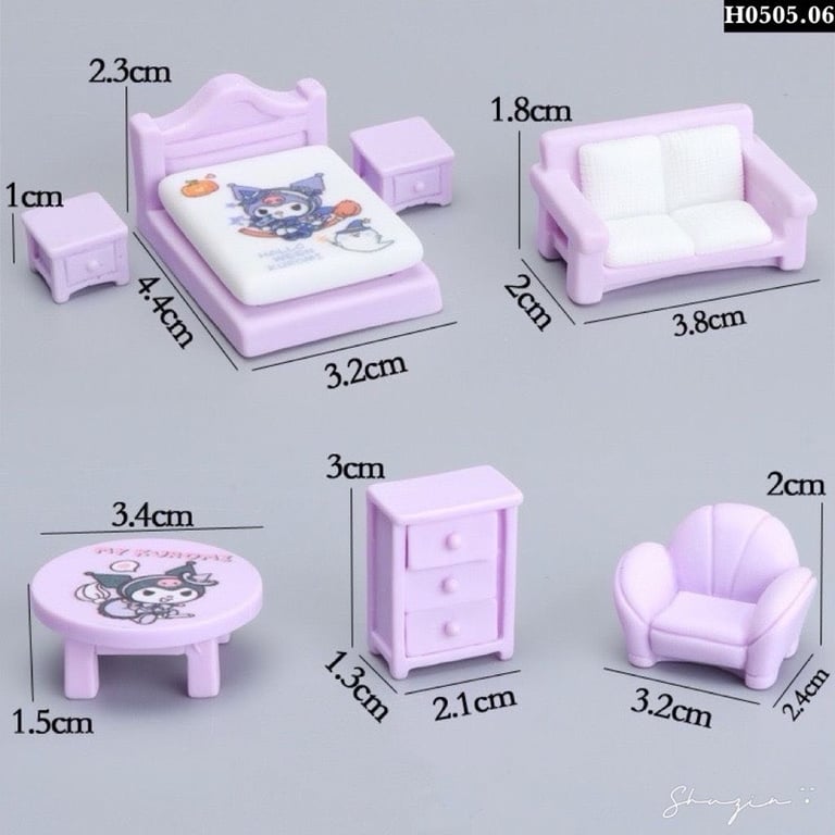 BỘ ĐỒ CHƠI NỘI THẤT CHO BÉ