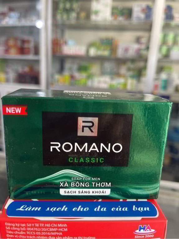 Xà bông Romano cục xanh /đỏ