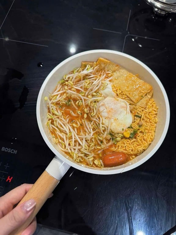 chảo sâu lòng mini 2LOCK Korea 18cm