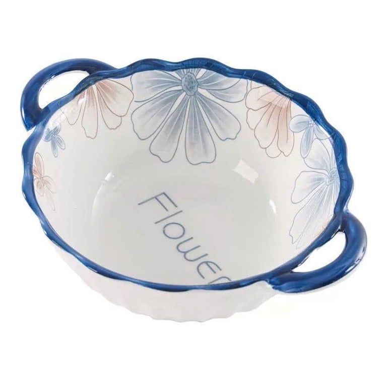 SET 2 BÁT TÔ SỨ CÓ TAY CẦM TIỆN LỢI