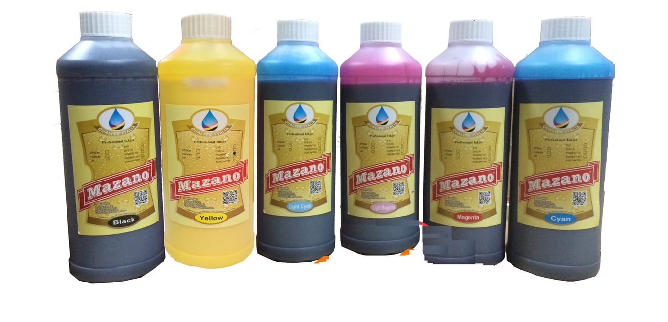 Mực In Phun Màu  Pigment UV 750 Mazano 100ml