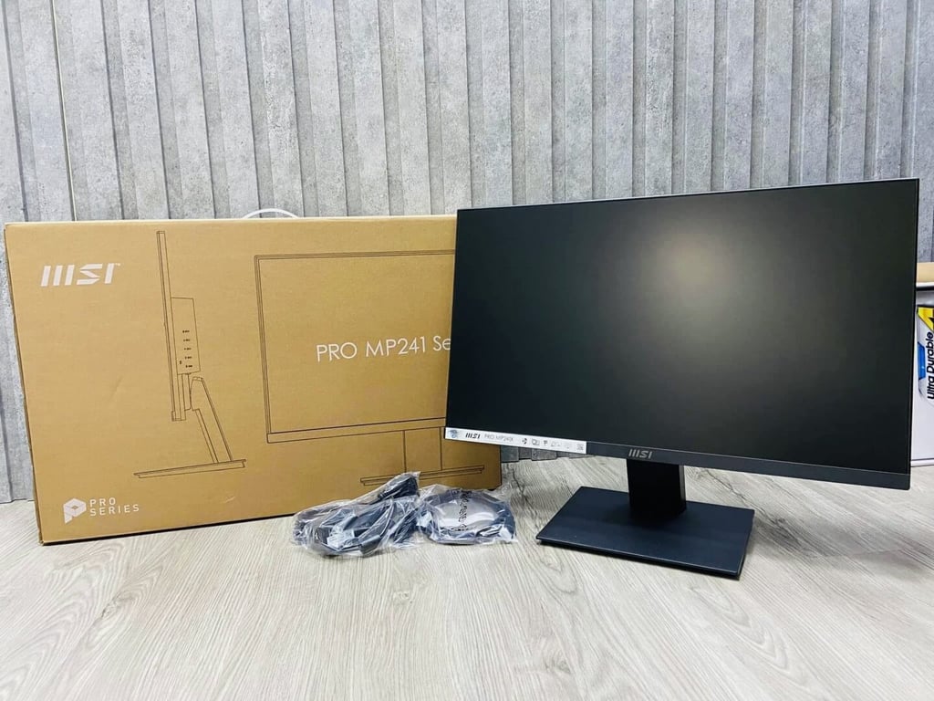 Màn Hình MSI PRO MP241X (23.8 inch - FHD - VA - 75Hz - 8ms - AdaptiveSync - DisplayKit)