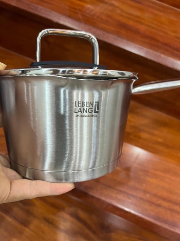 Quánh inox 203 Lebenlang LBL2528 16cm