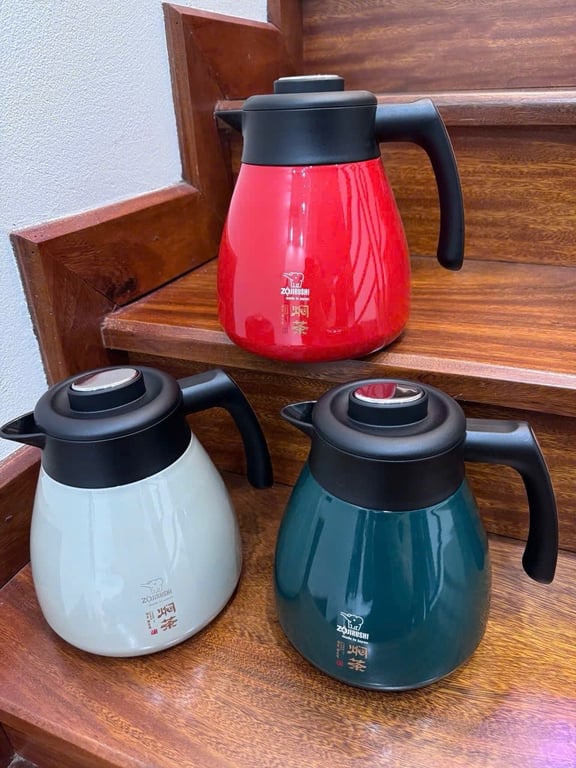 Bình ủ Zojirushi của Nhật cao cấp - Chiều cao 20cm -Dung tích 1.5l