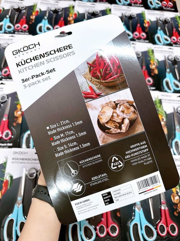 SET 3 KÉO GKÖCH GERMANY MADE IN GERMANY