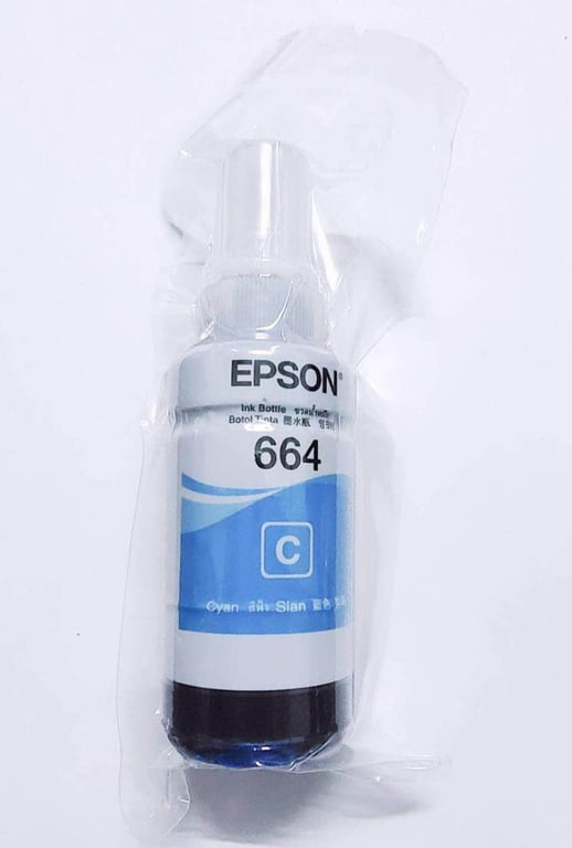 Mực In Phun Màu Epson T6642 Xanh - Nhập Khẩu