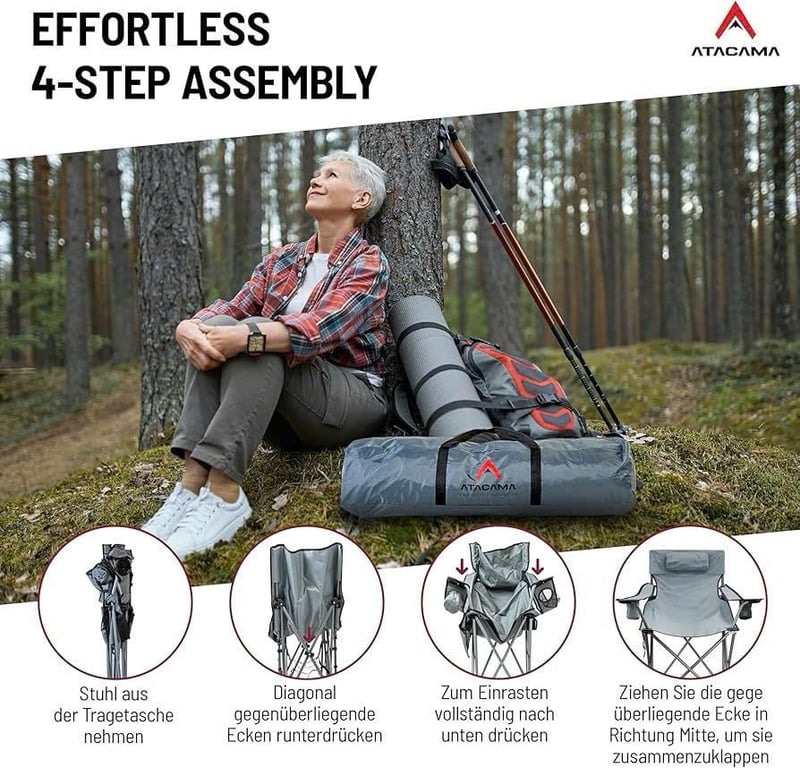 GHẾ XẾP DÃ NGOẠI ATACAMA