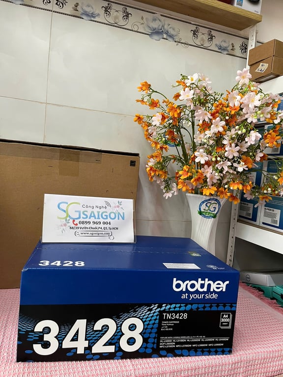 Hộp Mực Brother TN-3428 - (Dành Cho Máy HL-5100DN/6200DW/6400DW/ MFC-L5700DN/5900DW)