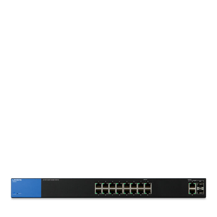 Thiết Bị Chia Mạng Linksys LGS318-AP Smart 16port + 2port SFP