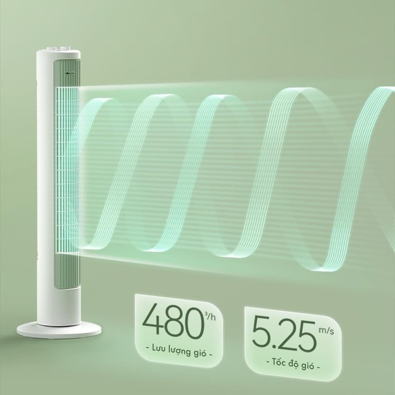 quạt tháp điều hoà của BEAR