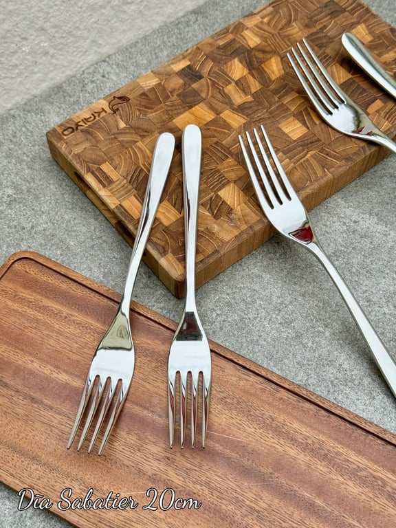 Set 5 dĩa inox cao cấp GS 21cm