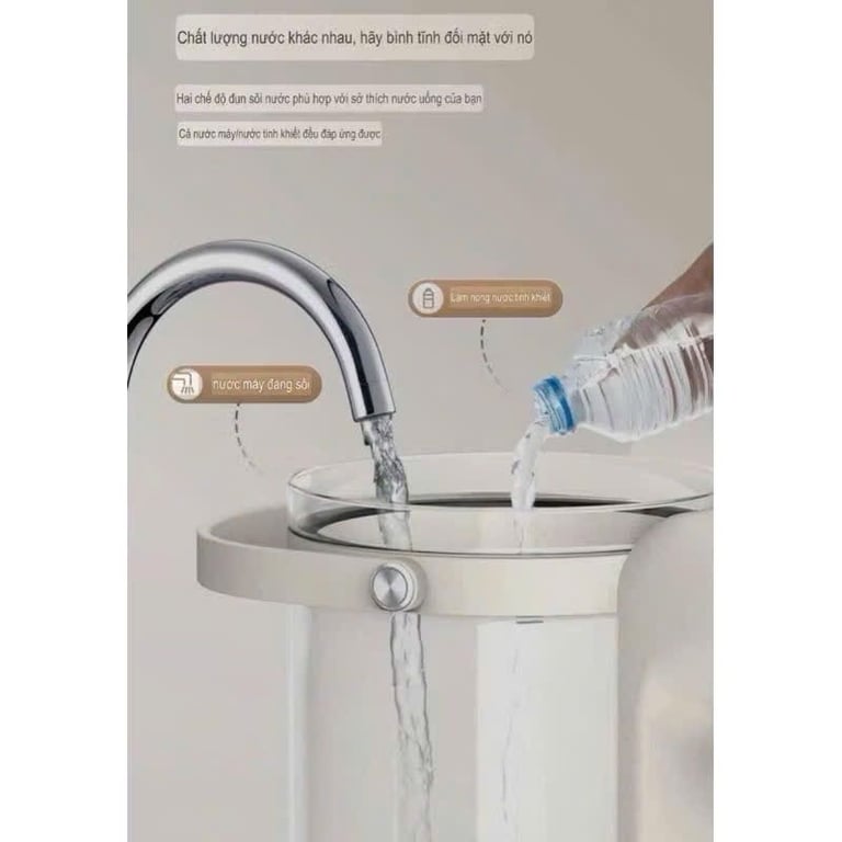 Bình đun nước khử clo, giữ nhiệt giữ ấm suốt cả ngày hãng ZEMKON.