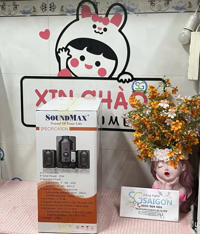Loa Bluetooth SoundMax A-927/2.1