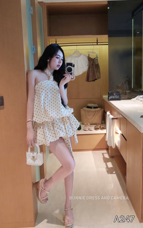 A247- jum yếm chấm bi S