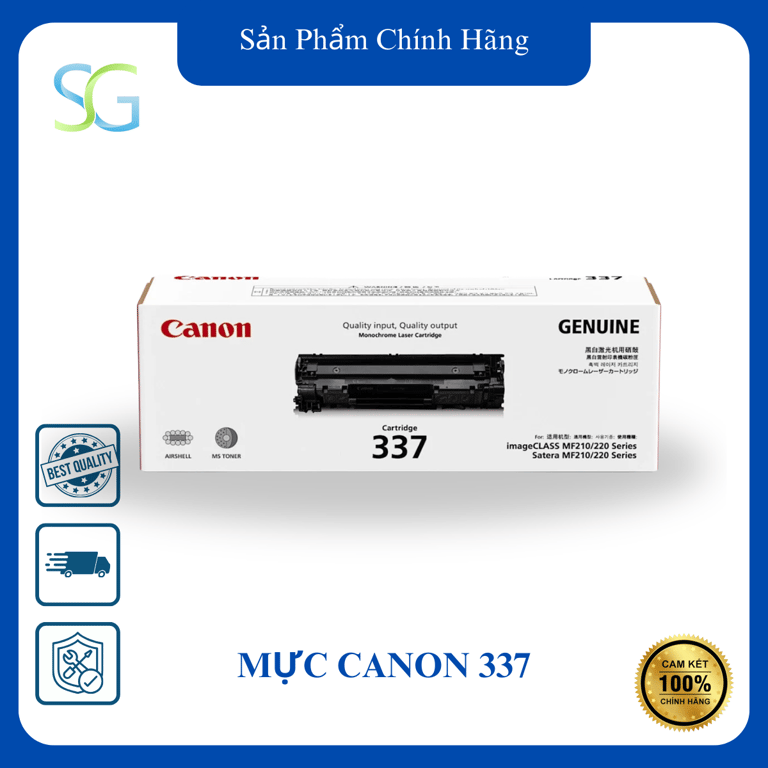 Mực In Chính Hãng Canon 337