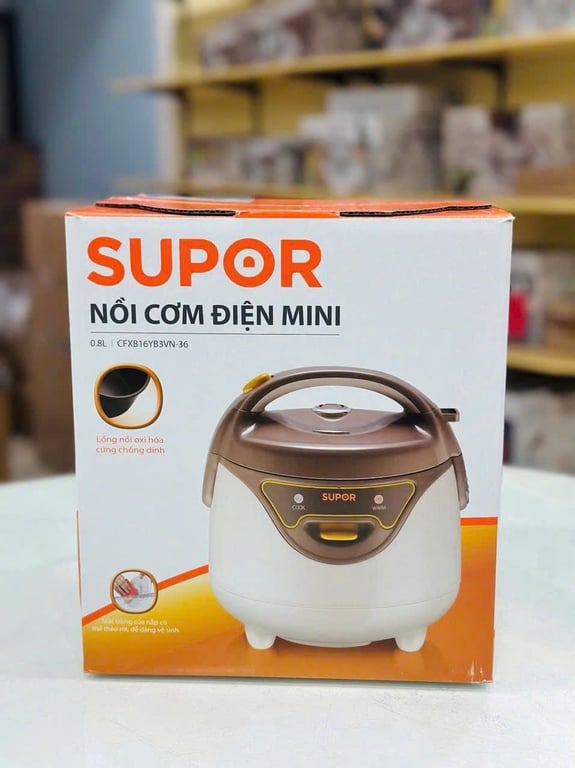 NỒI CƠM ĐIỆN SUPOR 0.8L B3VN-36
