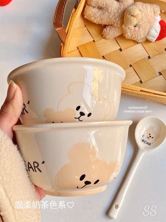 SET CHÉN + THÌA QUÀ TẶNG