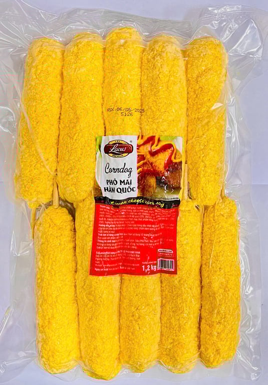 10 cây _ Corndog phô mai Hàn Quốc J&J