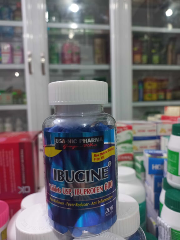 Ibucin 600 nic ibuprofen lọ