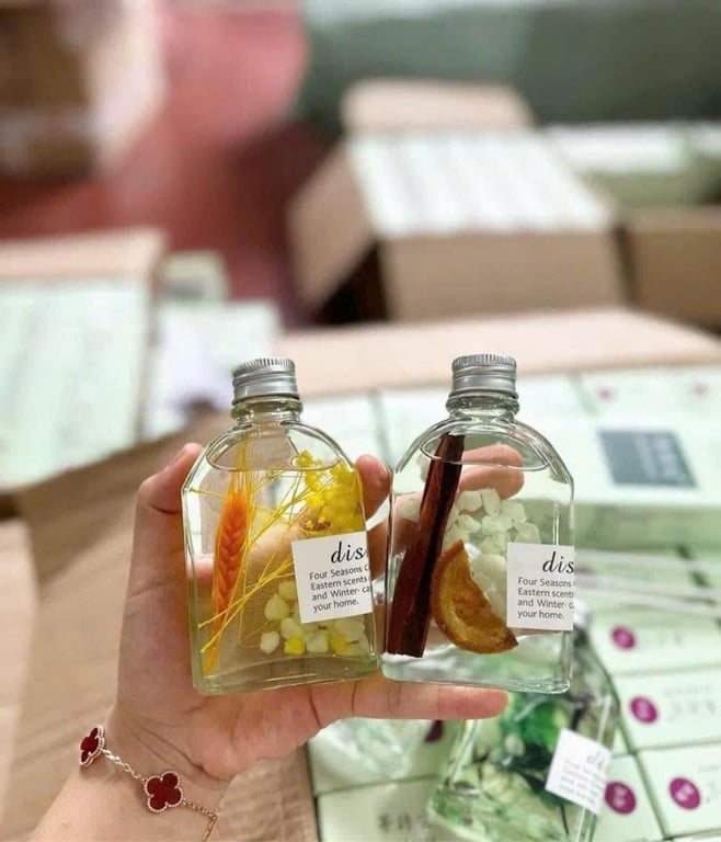 Set 2 chai tinh dầu cam quế khử mùi hôi