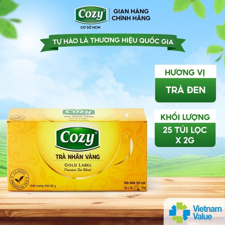 Trà nhãn vàng Cozy