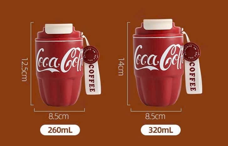 Cốc giữ nhiệt phiên bản coca-cola 320ml