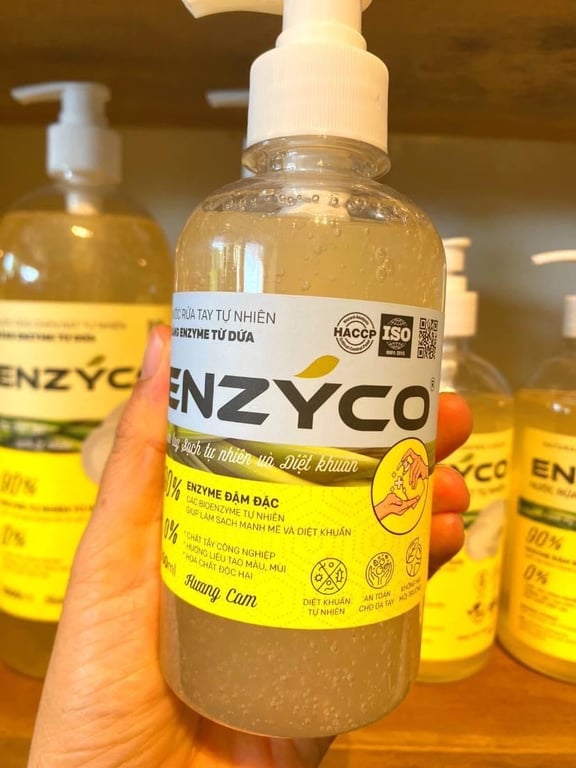 Nước rửa tay sinh học Enzyco