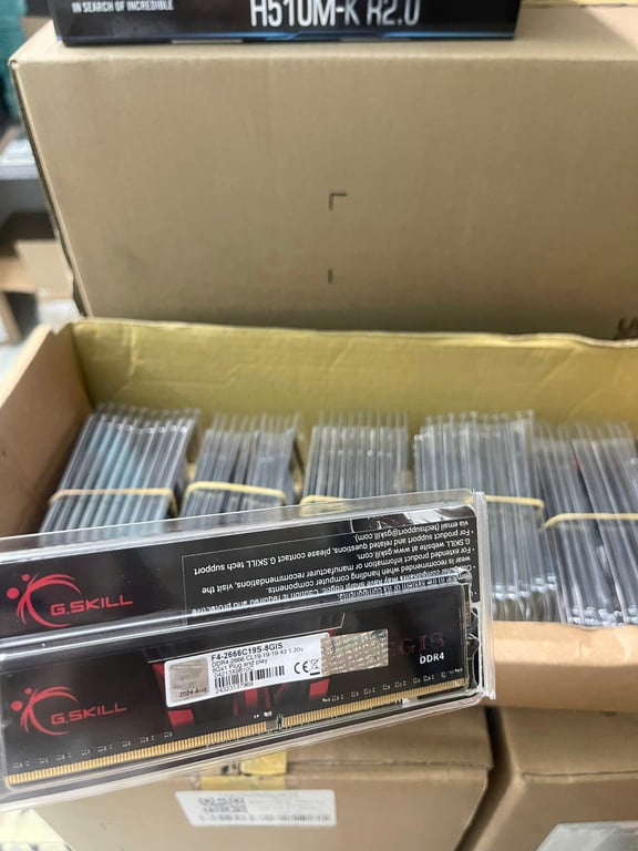 Ram Máy Tính Gskill Aegis 8GB/2666 DDR4 (F4-2666c19s-8gis)