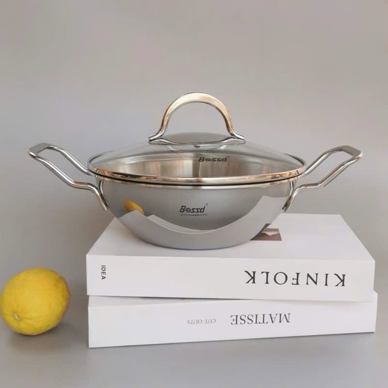 Nồi rang thịt rim tôm Bossd size 20-24cm