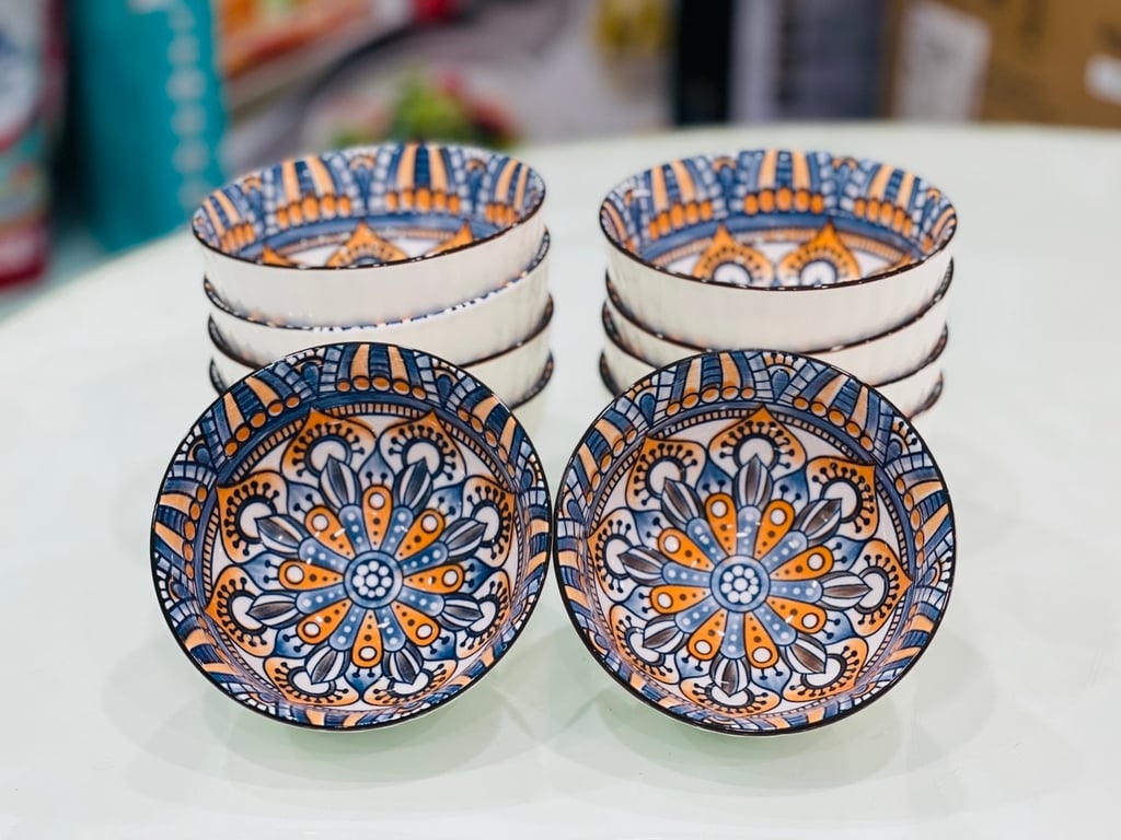 bát ăn cơm hoạ tiết Nhật