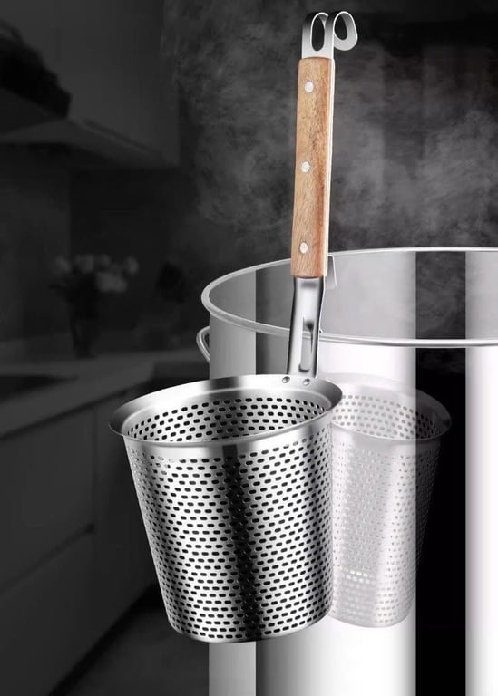 RK652 - VỢT THỦNG TRẦN BÚN PHỞ INOX 304 SIZE 16CM