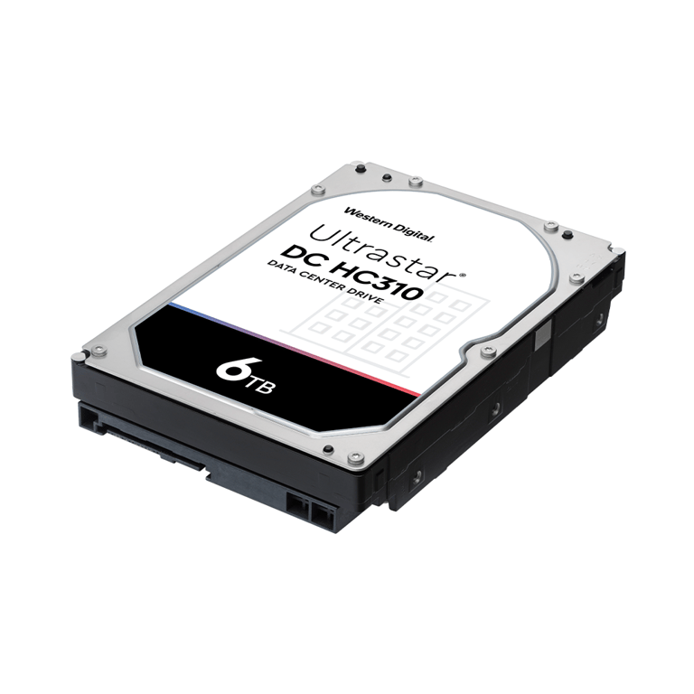 Ổ Cứng HDD WD Ultrastar HC310 6TB 3.5 inch SATA Ultra 512E SE 7K6 256MB Cache 7200RPM HUS726T6TALE6L4