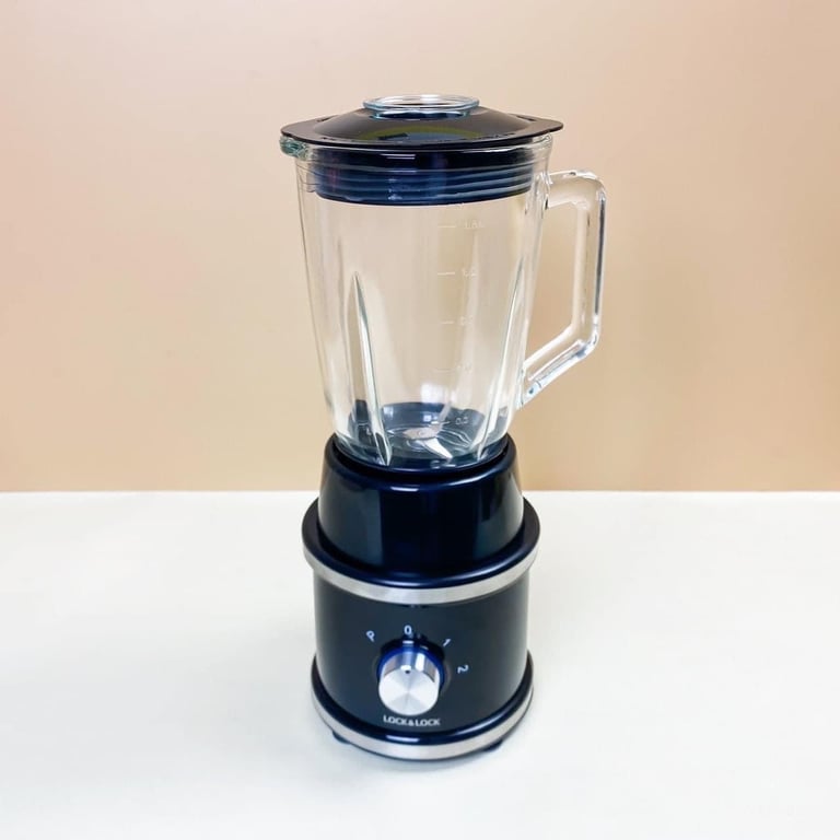 MÁY XAY SINH TỐ bằng thuỷ tinh HIGHT SPEED BLENDER 1.5L EJM376BLK LOCK&LOCK