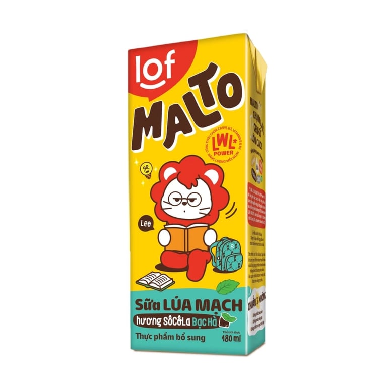 Sữa lúa mạch LOF MALTO - 180ml