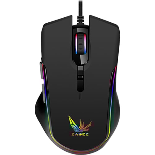 Chuột Máy Tính Gaming Có Dây Zadez G-156M - Màu Đen