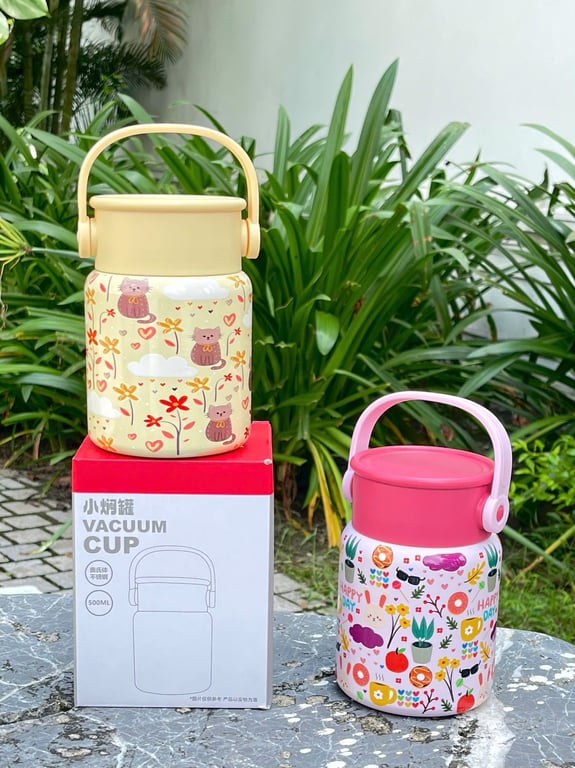 🍯 Bình Ủ Cháo Inox 316 – 500ml