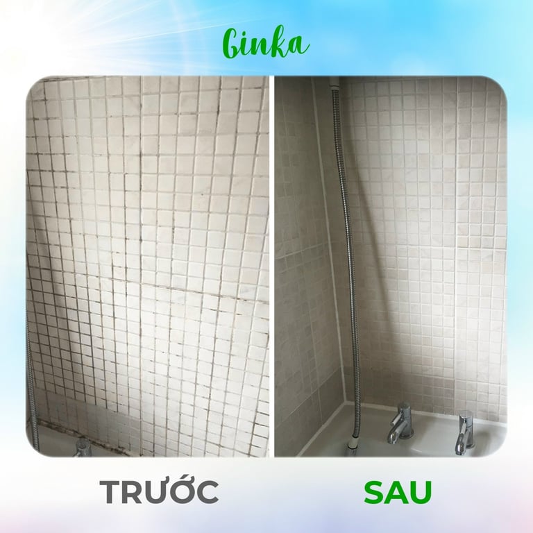 Tẩy đa năng cao cấp GINKA - Tẩy cặn canxi, tẩy dầu mỡ