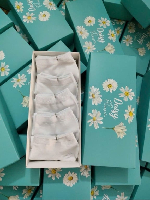 SET HỘP 5 ĐÔI TẤT NGẮN CỔ NỮ