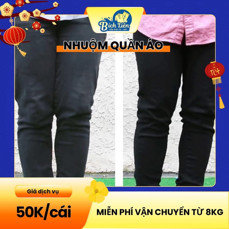 Nhuộm Đen Quần Áo