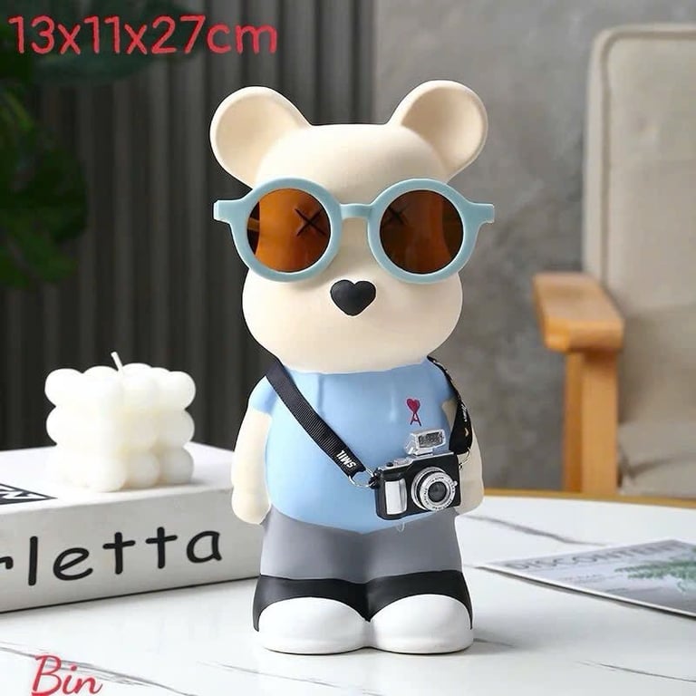 MÔ HÌNH GẤU BEAR BRICK ĐÁNG YÊU