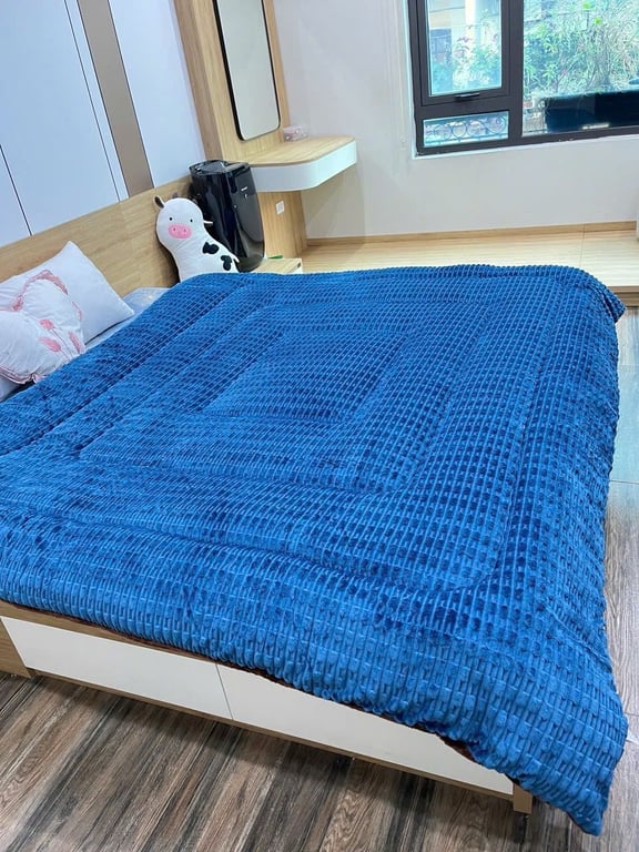 CHĂN NANARA LÔNG CỪU 3 LỚP