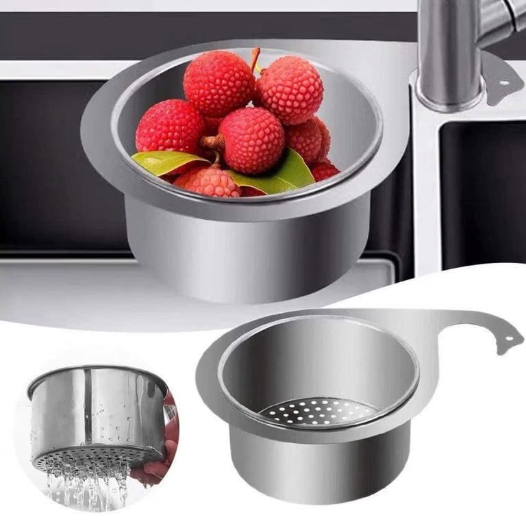 Giỏ Đựng Rác Inox 201 Thiên Nga TDG Treo Vòi Nước Đa Năng