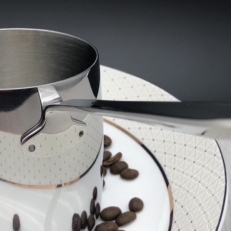 Nồi cán dài đựng sốt, cà phê Chockmen 7.3cm 350ml